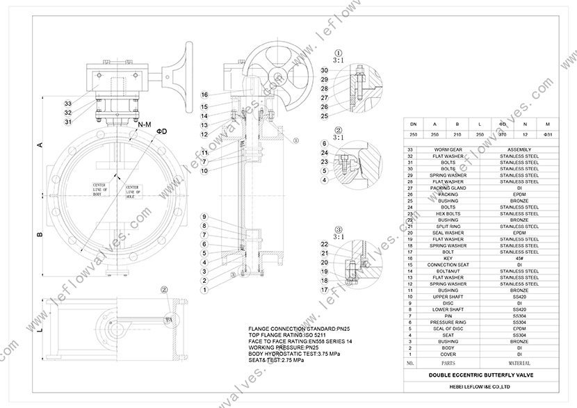 2-Offset Butterfly Valve Design Drawing 2-Offset Butterfly Valve Design Drawing